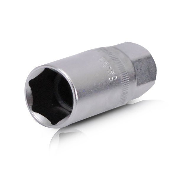 Головка свечная Intertool 1/2", 21мм*65мм CrV (ET-0007)