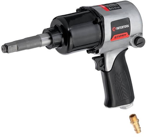 Гайковерт Intertool пневматический 1/2", 576Нм, 7500об/мин. (PT-1103)