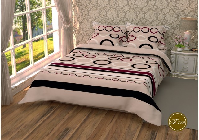 Постельное белье Leleka-Textile Полиэстер 145х210 Розовое Полуторные