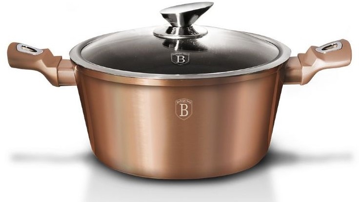 Кастрюля Berlinger Haus Rose Gold Collection 28 см 6.1 л (BH-1516N)