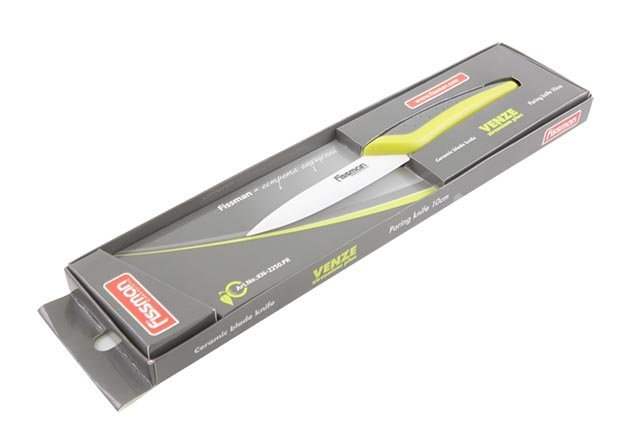 Кухонный нож Fissman Venze разделочный 100 мм Yellow (KN-2250.PR)
