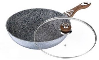 Cковорода вок Wellberg Bionic 28 см (WB-3390)