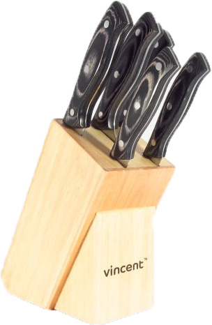 Набор ножей Vincent 6 предметов (VC-6124)
