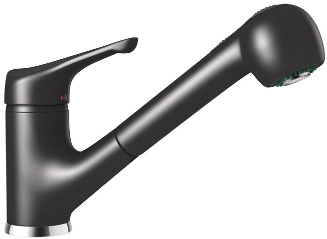 Кухонный смеситель Schock Neos Nero-13 черный (54212013)
