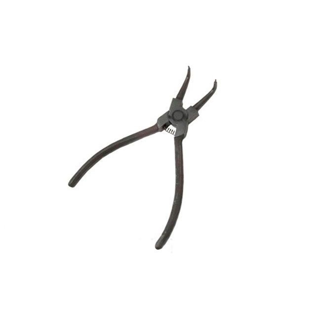 Щипцы для снятия стопорных колец изогнутые на сжим Intertool 150мм (HT-7006)