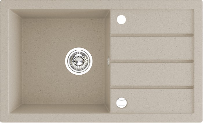 Кухонная мойка Laveo Trzynastka бежевая (SGY_411T)