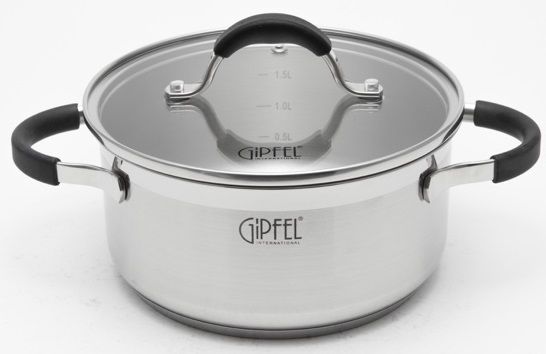 Кастрюля Gipfel METROPOLE 20х9.5 см 3 л (1734)