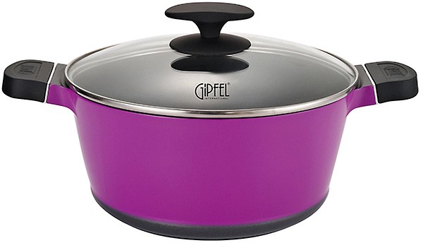 Кастрюля Gipfel VIOLETA 24х11.5 см 4.29 л (0405)