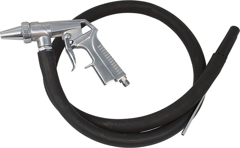 Пневмопистолет пескоструйный с резиновым шлангом Miol 2 м (81-544)