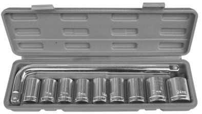 Набор насадок торцевых с трещоткой Свитязь 10 шт (71334)