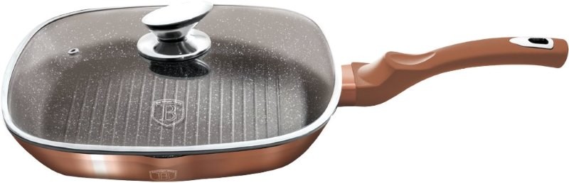 Сковорода-гриль Berlinger Haus Rose Gold Collection 28 см BH-1610N