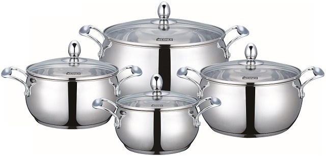 Набор посуды WERNER  8 предметов (0684 GIPFEL)