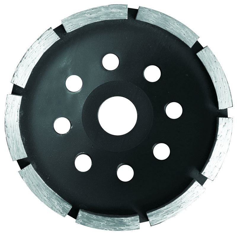 Круг алмазный сегментный шлифовальный (чашечный, 1 ряд) Sigma Ø100мм (1912011)