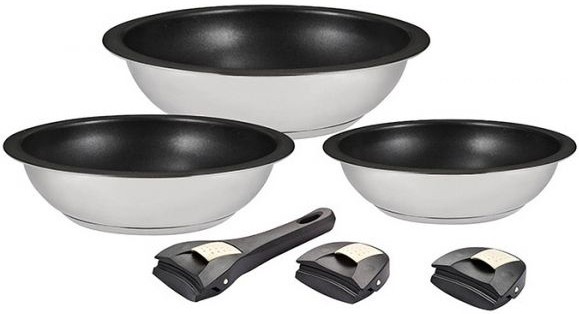 Набор сковород OUICK-CLAC 6 предметов (0609 GIPFEL)