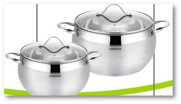 Кастрюля Lessner 7 л (55855-24)
