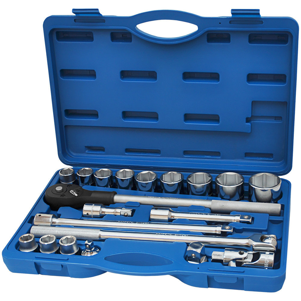 Набор профи насадок торцевых Ultra ¾" 20шт CrV Taiwan (6003182)