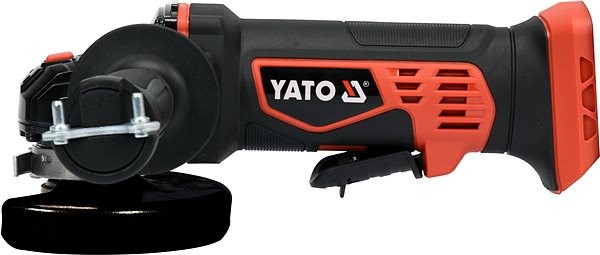 Болгарка аккумуляторная YATO 18 В, 125 мм, без аккумулятора (YT-82827)