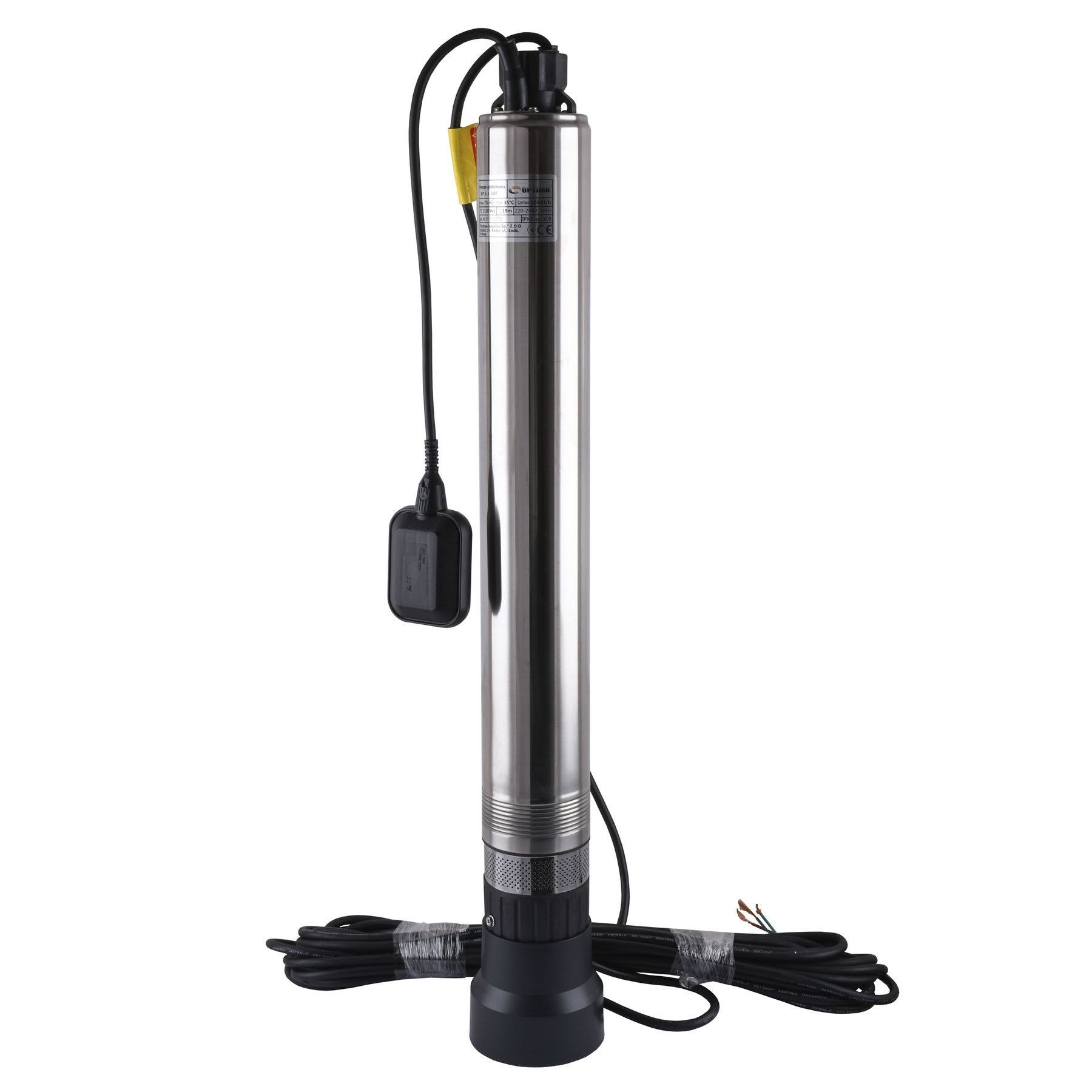 Насос колодезный OPTIMA OP 5,1 - 10 F 1,1 кВт с поплавком 
