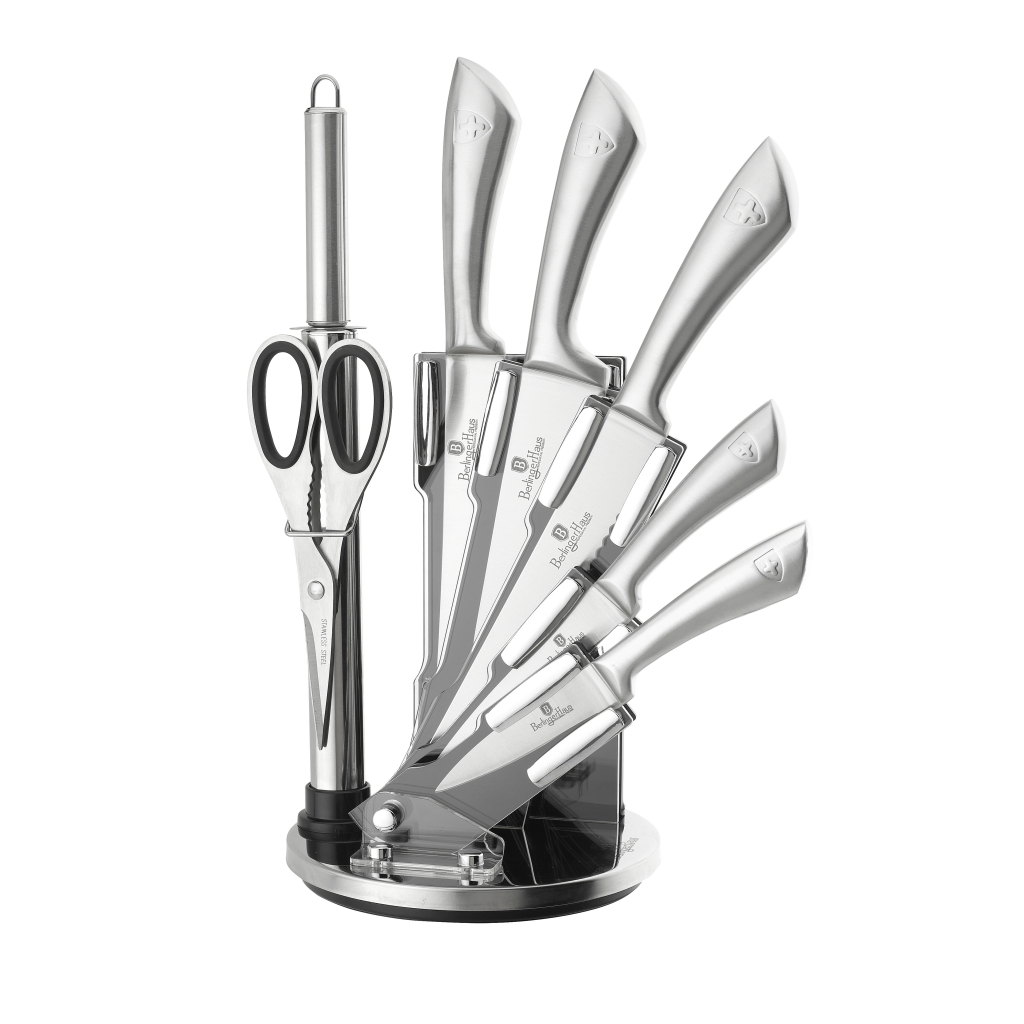 Набор ножей Berlinger Haus Stainless steel Perfect Kitchen Line 8 предметов  (BH-ST 8 S)