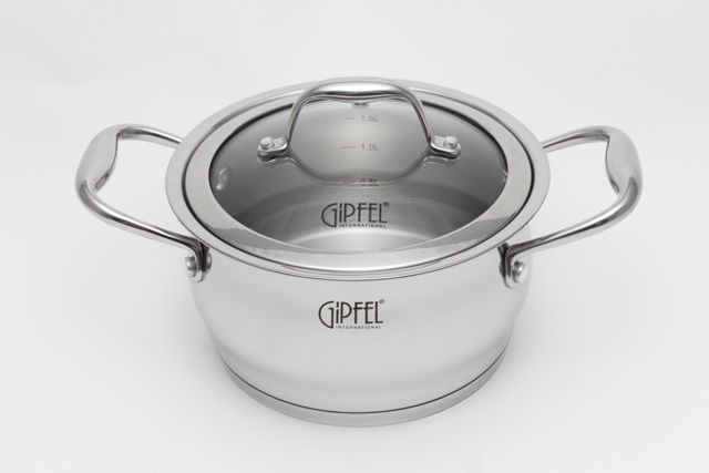 Кастрюля Gipfel CANTATA 18х10 см 2.5 л (1263)