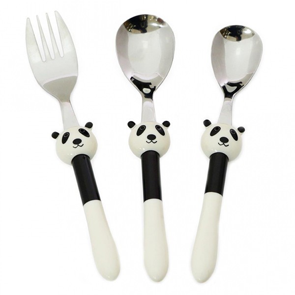 Набор детских столовых приборов Fissman Панда 3 предмета (CY-3017.3)