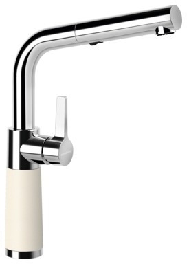 Кухонный смеситель Schock SC540 Magnolia-89 хром/бежевый (55712089)