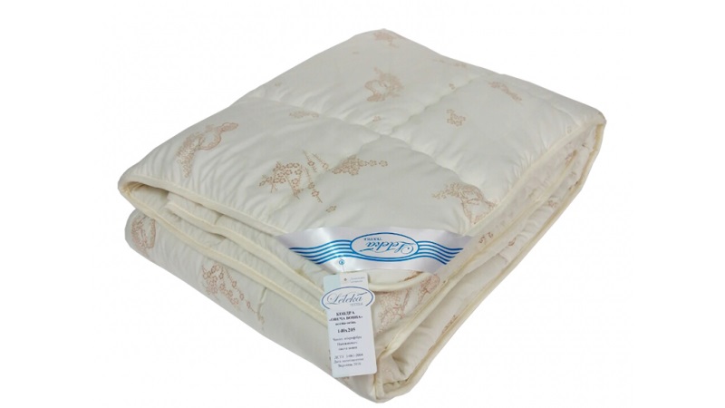 Одеяло Leleka-Textile Овечья шерсть Весна-осень 200х220 см