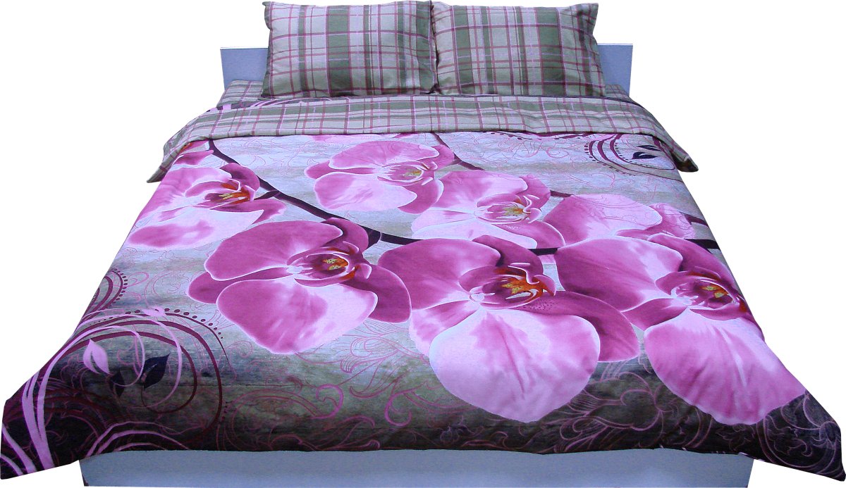 Комплект постельного белья Руно 220х240 см 4шт Евро Фиолетовый (845.137К_20-1315Fuchsia)