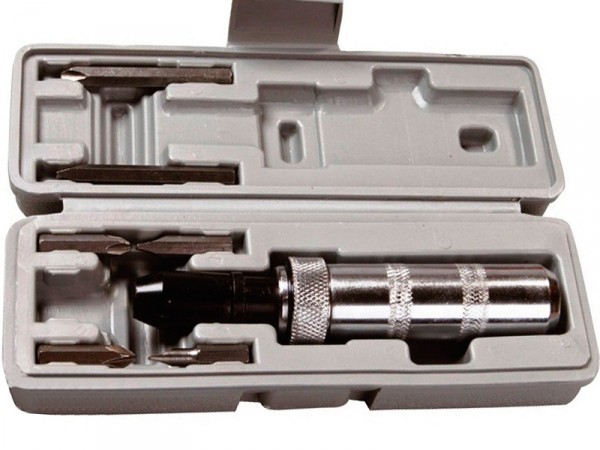 Отвертка ударно-поворотная Mastertool 6 насадок в кейсе (40-0151)