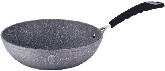 Сковорода-вок Berlinger Haus Gray Stone Touch Line 28 см BH-1159