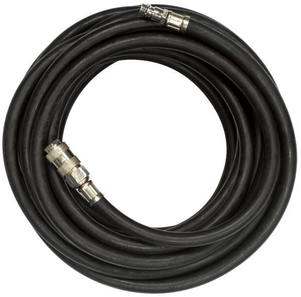 Шланг резиновый воздушный армированный Intertool 20 атм 8х15 мм 10 м (PT-1731)