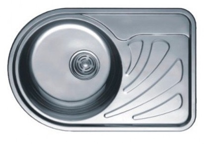 Кухонная мойка Haiba 67x44 Satin матовая (HB0649)