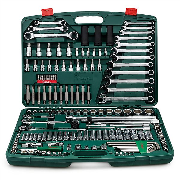 Набор инструмента Hans 163 предмета 1/4", 3/8",1/2" (ТК-163)