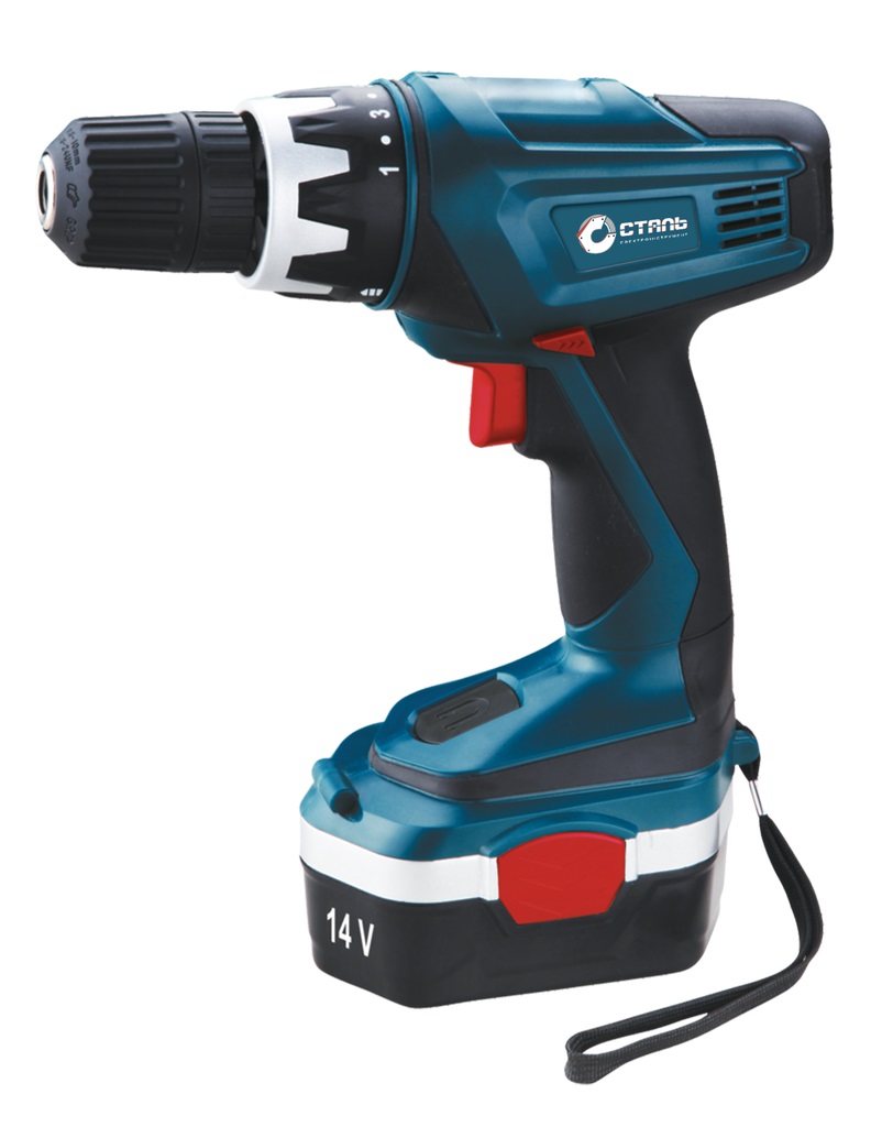 Шуруповерт аккумуляторный Сталь Ш 1412 Б2 14.4 В Ni-Cd (53932)