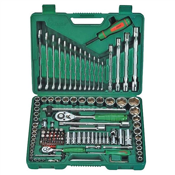 Набор инструмента Hans 124 предм 1/4", 1/2" (TK-124E)