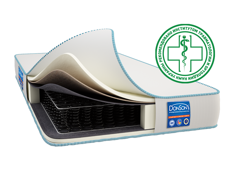 Ортопедический матрас Donson Classic Cocos 90х190 см (182)