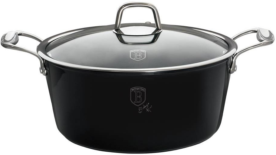 Кастрюля Berlinger Haus Black Royal Collection 4.1 л (BH-1677)