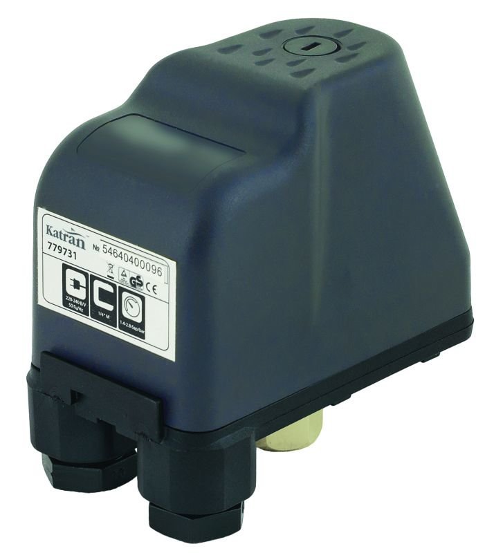 Реле давления Katran 1.1кВт 1,4-2,8 бар (гайка) (779731)