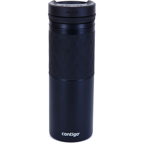 Термокружка Contigo Glaze 470 мл черный (1000-0775)