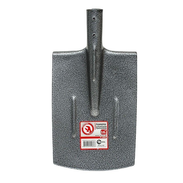 Лопата штыковая Intertool траншейная 0,8 кг (FT-2006)