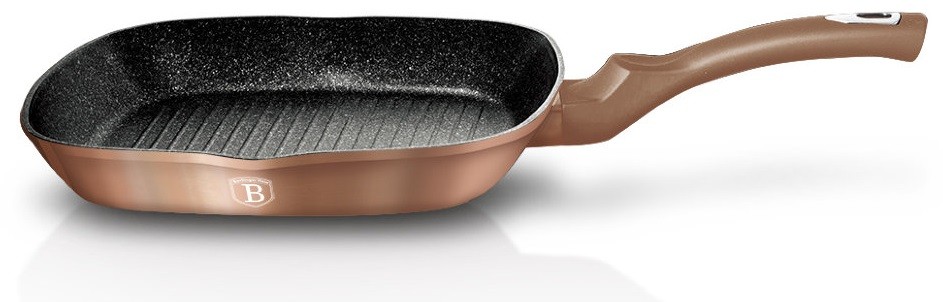 Сковорода-гриль Berlinger Haus Rosegold Metallic Line 28 см BH-1521N