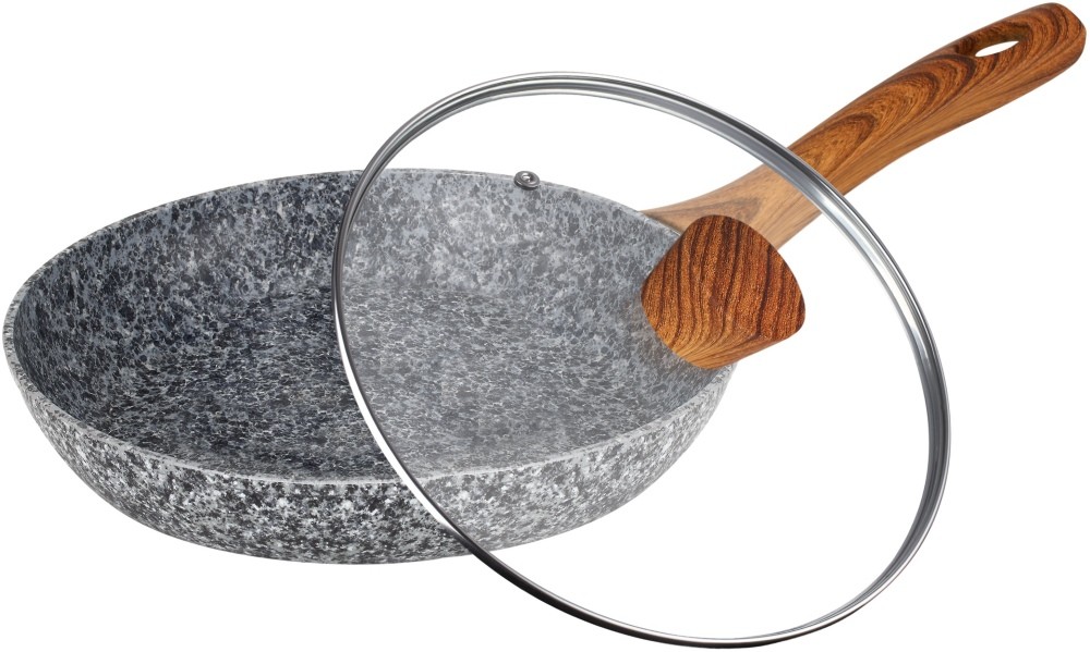 Сковорода Maxmark с мраморным покрытием 28 см (MK-FP4528М)