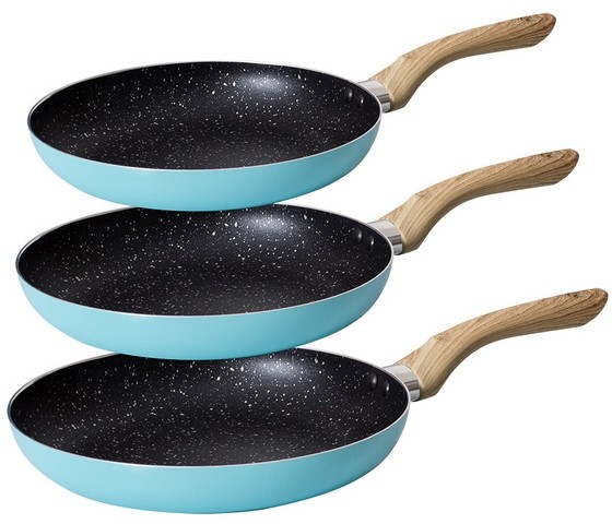 Набор сковород Blaumann Diamond Collection 3 предметов (BL-3289)