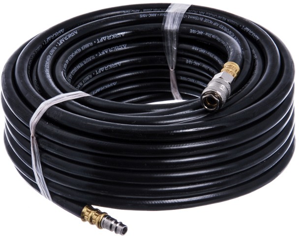 Шланг резиновый воздушный армированный Airkraft 20 атм 8x15 мм 50 м (AHC-10-F)