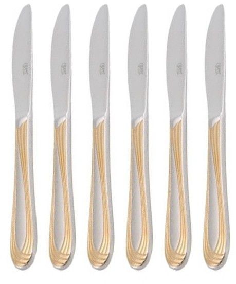 Набор столовых ножей Gipfel ORION gold 6 предметов (6255)
