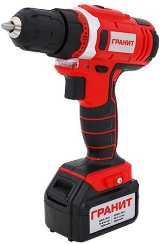 Шуруповерт аккумуляторный Гранит ШБА-18 Li (841426)