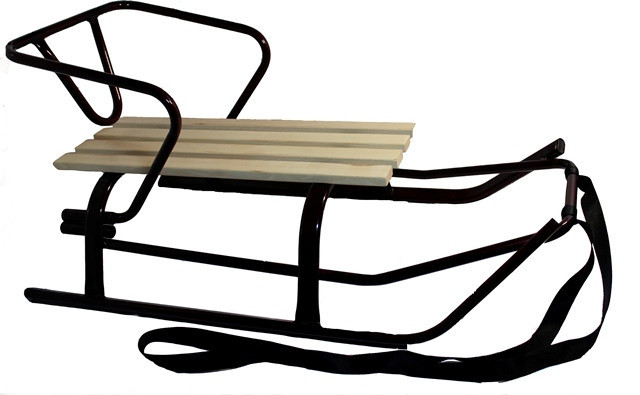 Санки Time Eco Комета Патриот бордовые (149)