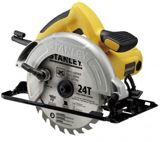 Пила дисковая STANLEY 1600 Вт, 190х30 мм, угол 0-45° - 65-50 мм (SC16-RU)