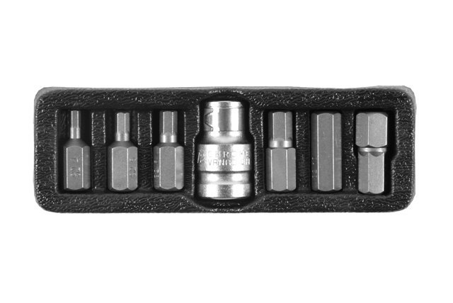 Набор бит HEX Ultra ½"" 7шт S2 (пласт кейс) (4013202)