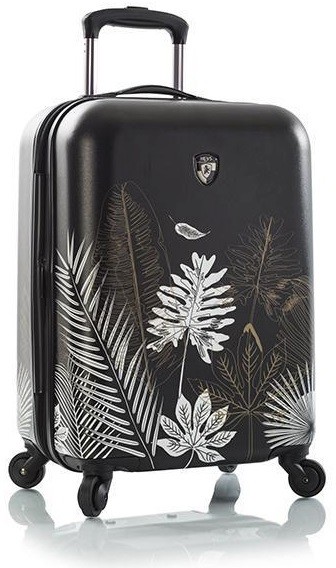 Чемодан Heys Oasis (S) Black/Gold Leaf (926754)